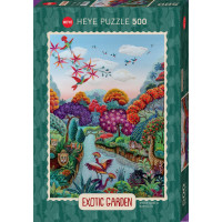 HEYE Puzzle Exotická záhrada: Raj kvetov 500 dielikov