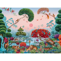 HEYE Puzzle Exotická záhrada: Úžasná džungľa 1500 dielikov