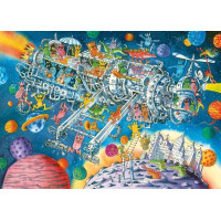 HEYE Puzzle Mimozemšťania vítaní! 1000 dielikov
