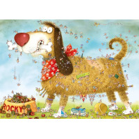 HEYE Puzzle Na psovi 1000 dielikov