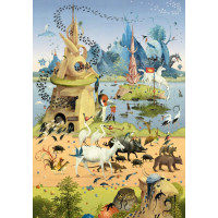 HEYE Puzzle Na výlete: Hieronymus Bosch 500 dielikov