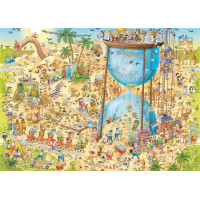 HEYE Puzzle Šialená ZOO: Púštna expozícia 1000 dielikov