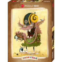 HEYE Puzzle Zozoville: Nezdravé jedlo 1000 dielikov