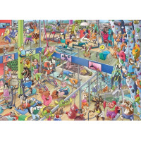 HEYE Puzzle Zvieracia telocvičňa 1000 dielikov