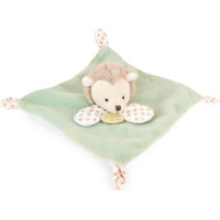 Doudou Plyšový muchláčik zelený Ježko 19 cm