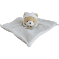 Doudou Darčeková sada Plyšový muchláčik sivý Medvedík 25 cm