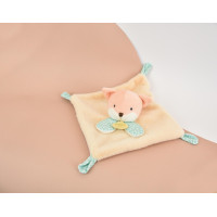 Doudou Plyšový muchláčik oranžový Líška 19 cm