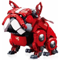Sluban Pleyerid M38-B1112A Mechanický buldoček červený