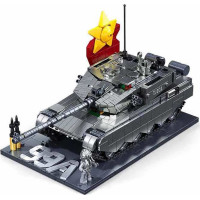Sluban Model Bricks M38-B1234 Tank ZTS-99AS v mierke 1:35