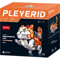 Sluban Pleyerid M38-P8018 Mechanická mačka oranžová