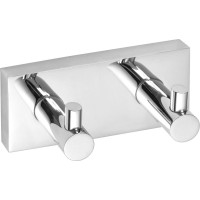 Sapho X-SQUARE dvojháčik, chróm XQ206