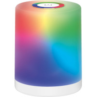 Solight LED nabíjací RGB lampáš, Li-Ion, USB-C