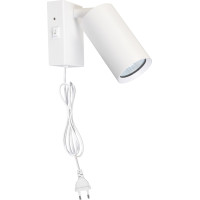 Solight nástenná lampička CELE, 1x GU10, biela