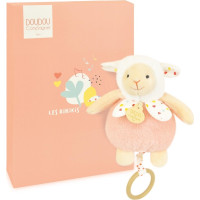 Doudou Plyšová ovečka hrajúca melódiu 20 cm