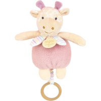 Doudou Plyšová žirafa hrajúca melódiu 20 cm