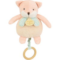 Doudou Plyšová líška hrajúca melódiu 20 cm
