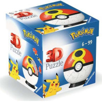 RAVENSBURGER 3D Puzzleball Pokémon: Repeat Ball 54 dielikov