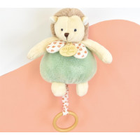 Doudou Plyšový ježko hrajúci melódiu 20 cm