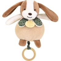 Doudou Plyšový pes hrajúci melódiu 20 cm