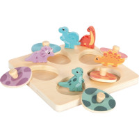small foot Drevené pamäťové puzzle Dino