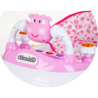 CHIPOLINO Chodítko interaktívne Little Cow Pink