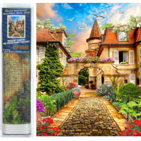 NORIMPEX Diamantové maľovanie Staré mesto 30x40cm