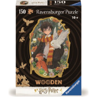 RAVENSBURGER Drevené obrysové puzzle Harry Potter 150 dielikov