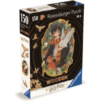 RAVENSBURGER Drevené obrysové puzzle Harry Potter 150 dielikov