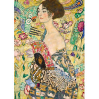 TREFL Puzzle Art Collection: Dáma s vejárom 1000 dielikov