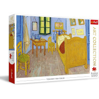 TREFL Puzzle Art Collection: Spálňa v Arles 1000 dielikov