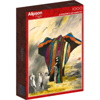 ALIPSON Puzzle Bajadéra a volavky 1000 dielikov
