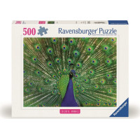 RAVENSBURGER Puzzle Majestátny páv 500 dielikov