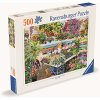 RAVENSBURGER Puzzle Záhradný raj 500 dielikov