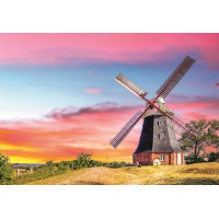 RAVENSBURGER Puzzle Veterný mlyn 300 dielikov
