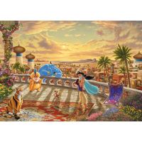 SCHMIDT Puzzle Disney: Jazmína a Aladin 1000 dielikov