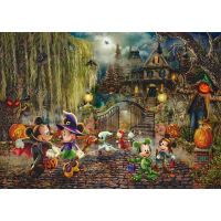 SCHMIDT Puzzle Disney: Mickey a Minnie o Halloweene 1000 dielikov