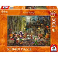 SCHMIDT Puzzle Disney: Mickey a Minnie o Halloweene 1000 dielikov