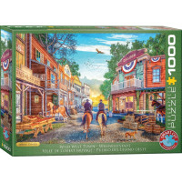EUROGRAPHICS Puzzle Divoký Západ 1000 dielikov