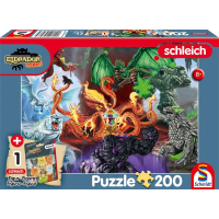 SCHMIDT Puzzle Eldrador: Zlé stvorenia 200 dielikov + figúrka Schleich