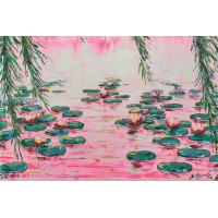 RAVENSBURGER Puzzle Jazero s leknami 4000 dielikov