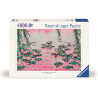 RAVENSBURGER Puzzle Jazero s leknami 4000 dielikov