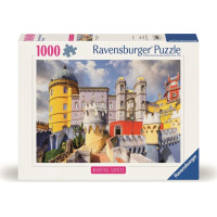 RAVENSBURGER Puzzle Impozantné hrady a zámky: Pena, Portugalsko 1000 dielikov