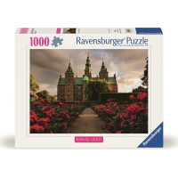 RAVENSBURGER Puzzle Impozantné hrady a zámky: Rosenborg, Dánsko 1000 dielikov