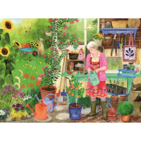RAVENSBURGER Puzzle Záhradničenie XXL 100 dielikov