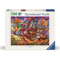 RAVENSBURGER Puzzle Mystická lietajúca loď 1500 dielikov