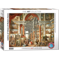 EUROGRAPHICS Puzzle Galéria s pohľadmi na moderné Rím 1000 dielikov