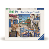 RAVENSBURGER Puzzle Mačky na Mykonose 1500 dielikov