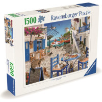 RAVENSBURGER Puzzle Mačky na Mykonose 1500 dielikov