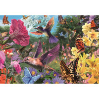RAVENSBURGER Puzzle Svet kolibríkov a motýľov 200 dielikov