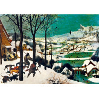 BLUEBIRD Puzzle Lovci v snehu (Zima) 1000 dielikov